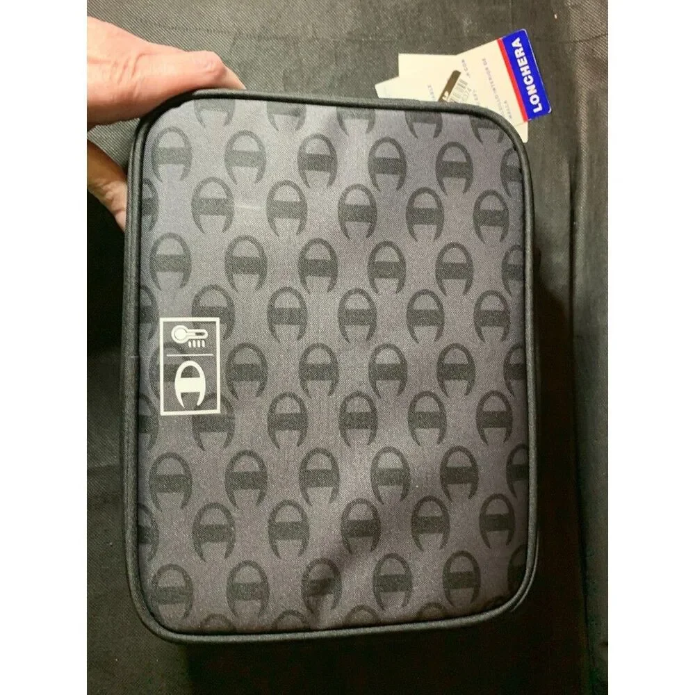 Champion Center Lunch Kit with Tray - Dark Gray Logo
